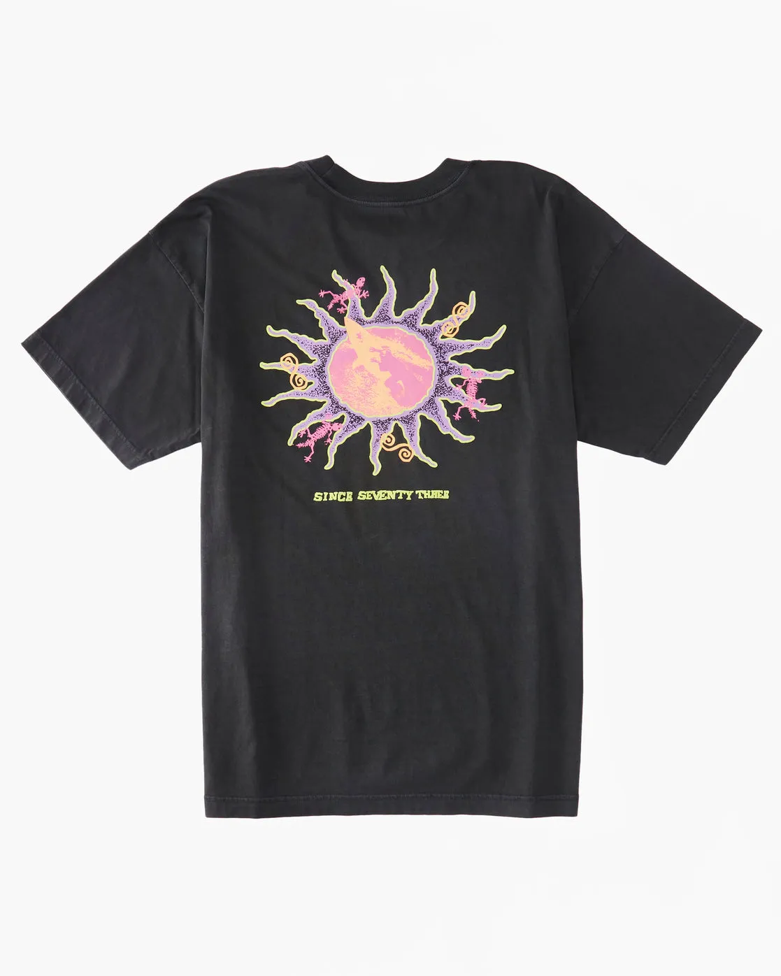 Lizards T-Shirt - Washed Black sold by Billabong product image thumbnail 4