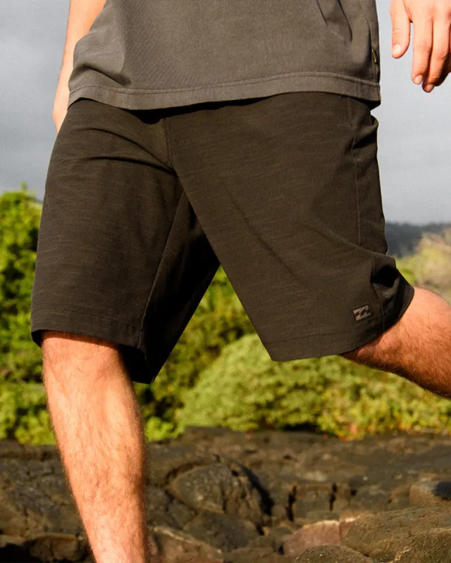 Crossfire Slub Submersible Shorts 21" - Black sold by Billabong