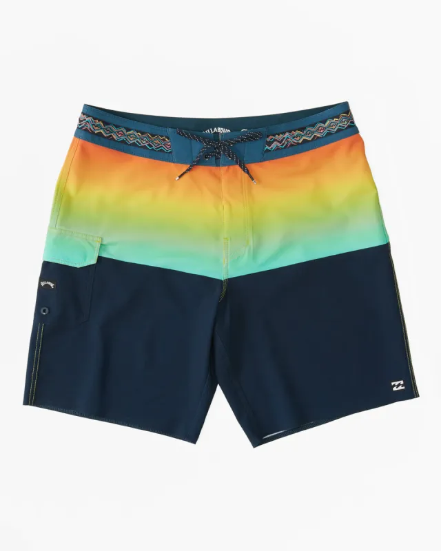 Boys Fifty50 Pro Performance 17" Boardshorts - Gold sold by Billabong