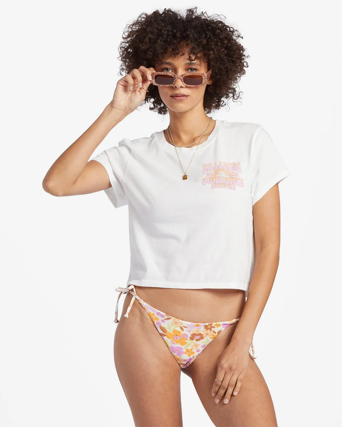 Dream All Day T-Shirt - Salt Crystal sold by Billabong