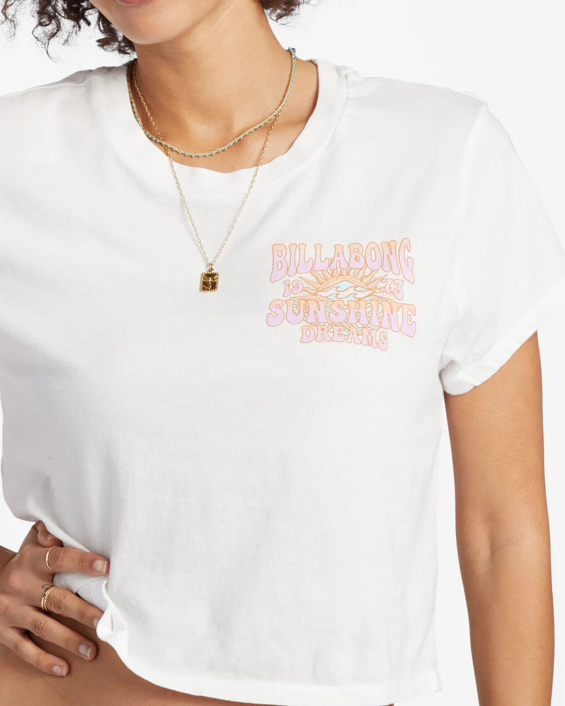 Dream All Day T-Shirt - Salt Crystal sold by Billabong product image thumbnail 4