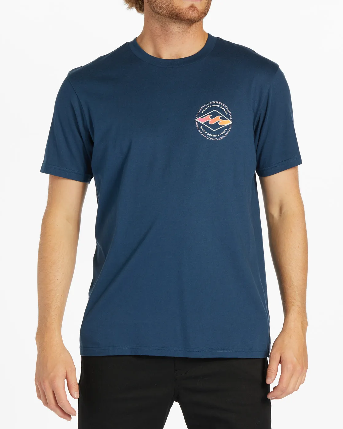 Rotor Diamond Short Sleeve T-Shirt - Dark Blue sold by Billabong product image thumbnail 2