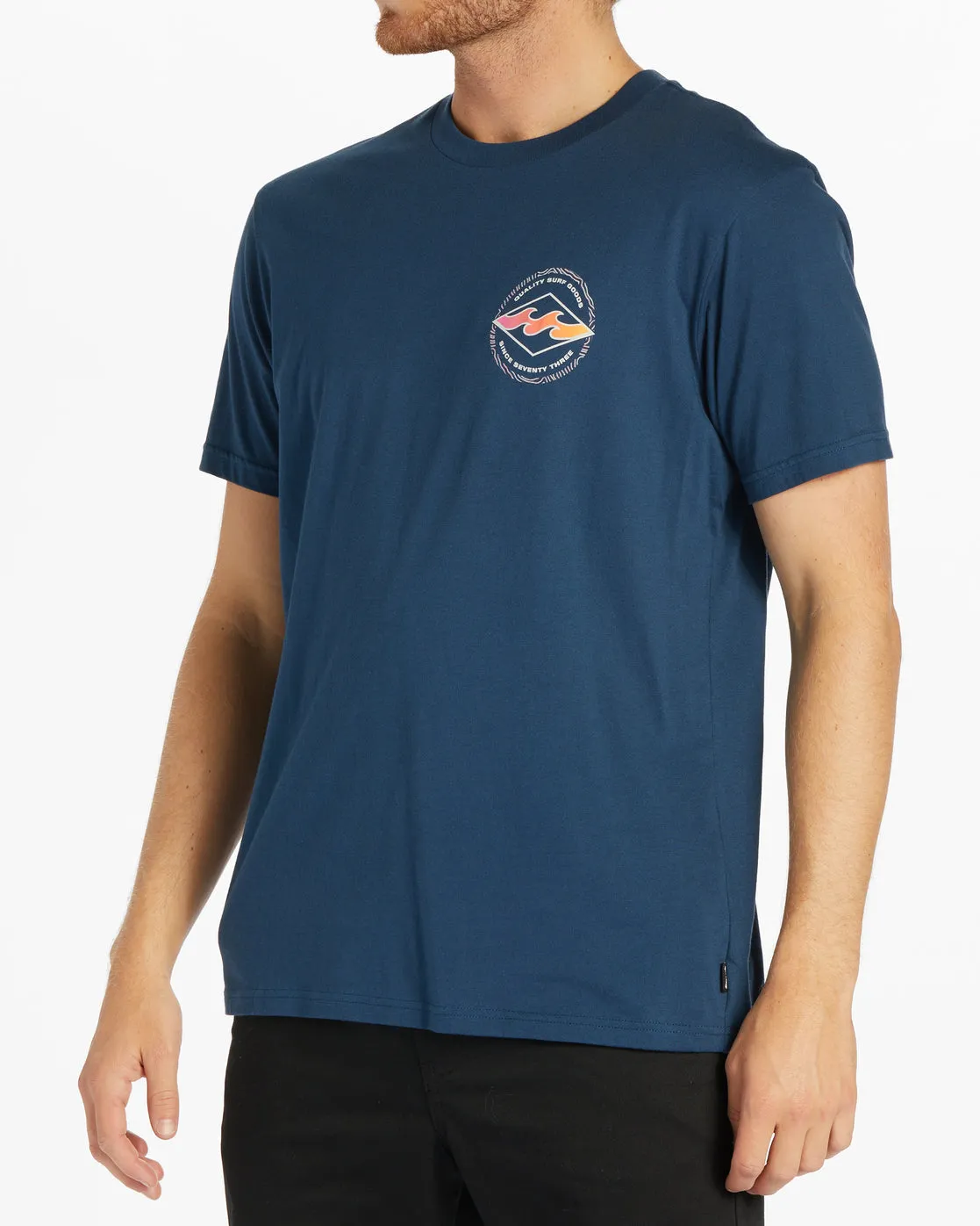 Rotor Diamond Short Sleeve T-Shirt - Dark Blue sold by Billabong product image thumbnail 4