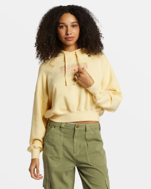 All Time Fleece Pullover Sweatshirt - Retro Yellow sold by Billabong