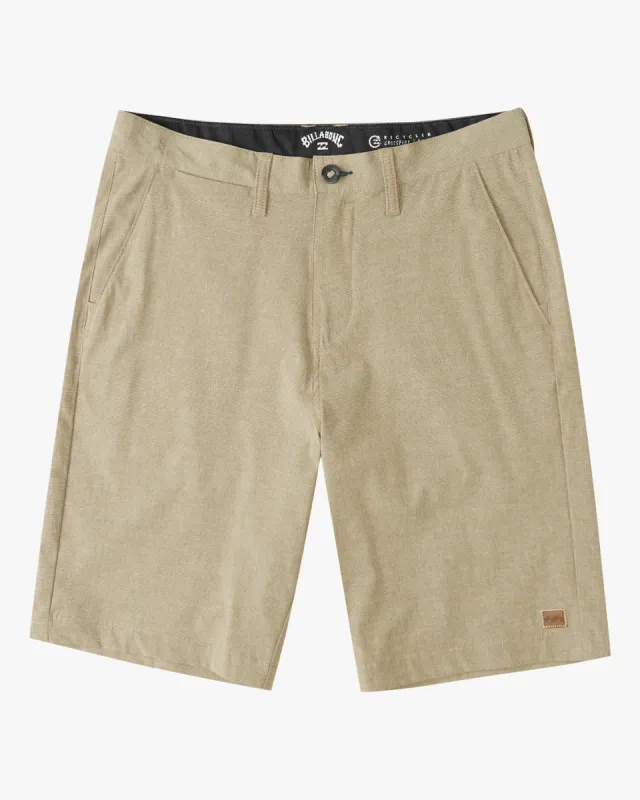 Boys Crossfire 18" Hybrid Submersible Shorts - Khaki sold by Billabong