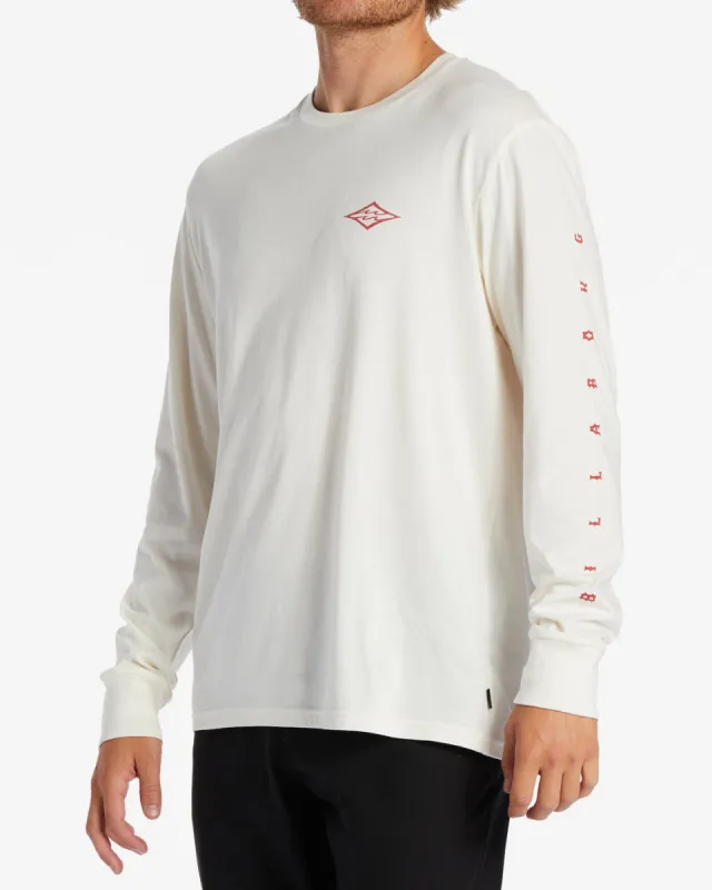 Unity Long Sleeve T-Shirt - Off White sold by Billabong