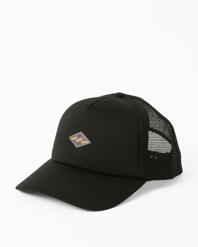 Podium Trucker Hat - Black made by Billabong