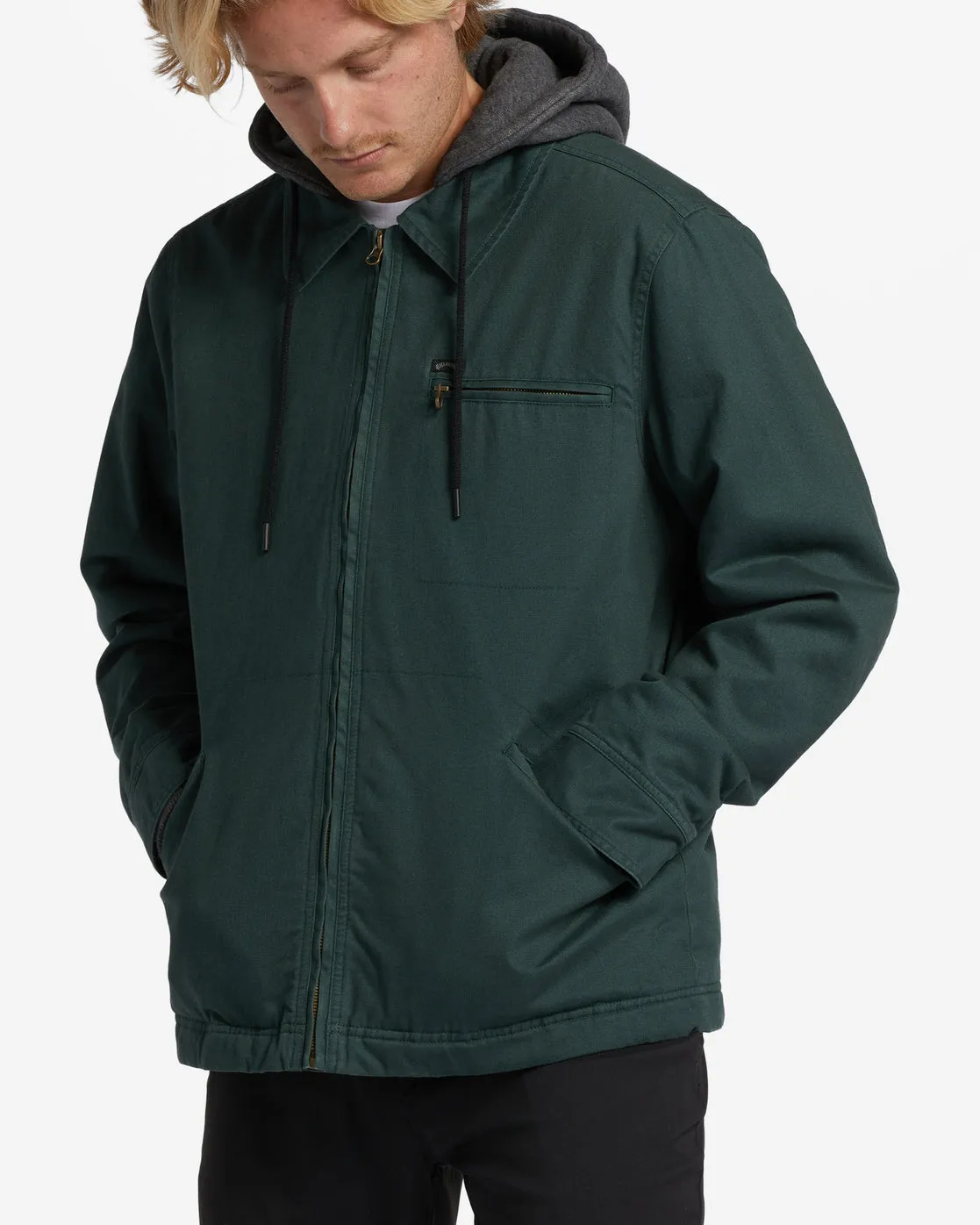 Barlow Hooded Jacket - Dark Forest sold by Billabong product image thumbnail 5