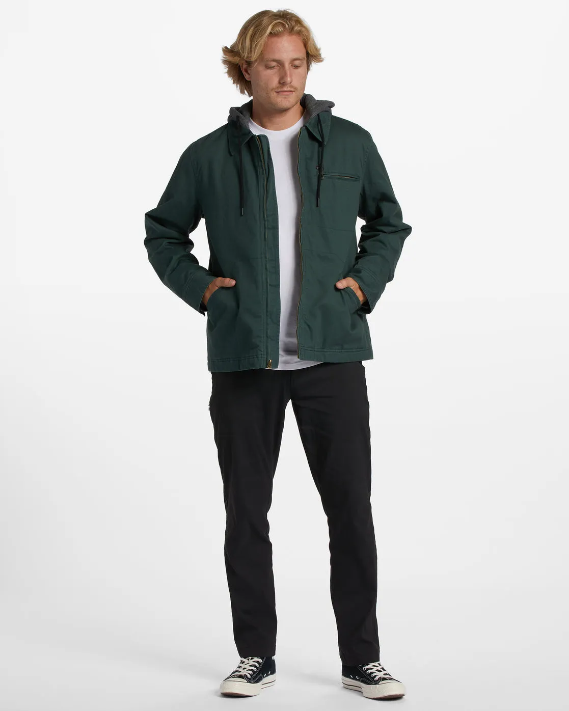 Barlow Hooded Jacket - Dark Forest sold by Billabong product image thumbnail 2