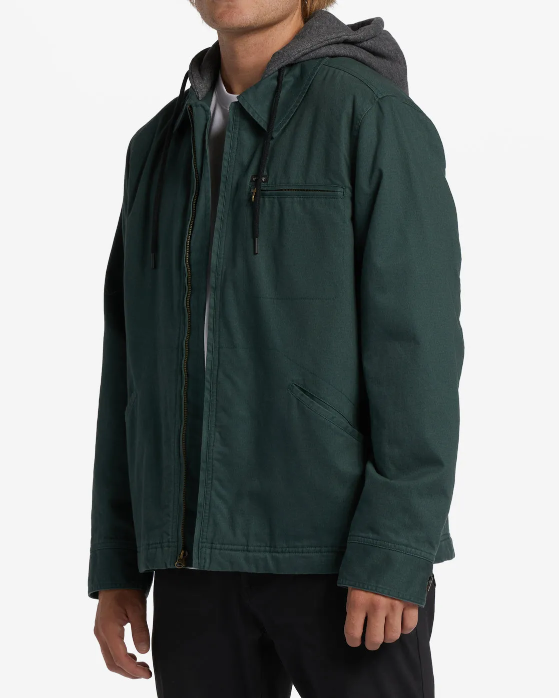 Barlow Hooded Jacket - Dark Forest sold by Billabong product image thumbnail 4
