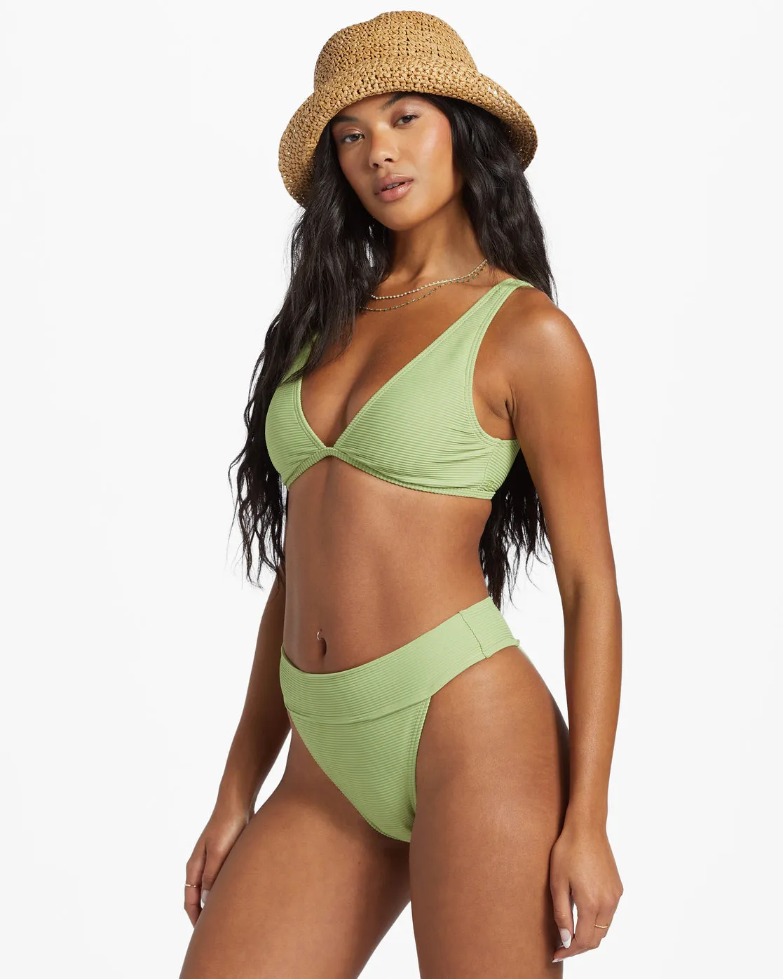 Tanlines Aruba Bikini Bottoms - Palm Green sold by Billabong product image thumbnail 2