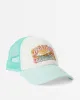 Across Waves Trucker Hat - Tropical Blue sold by Billabong