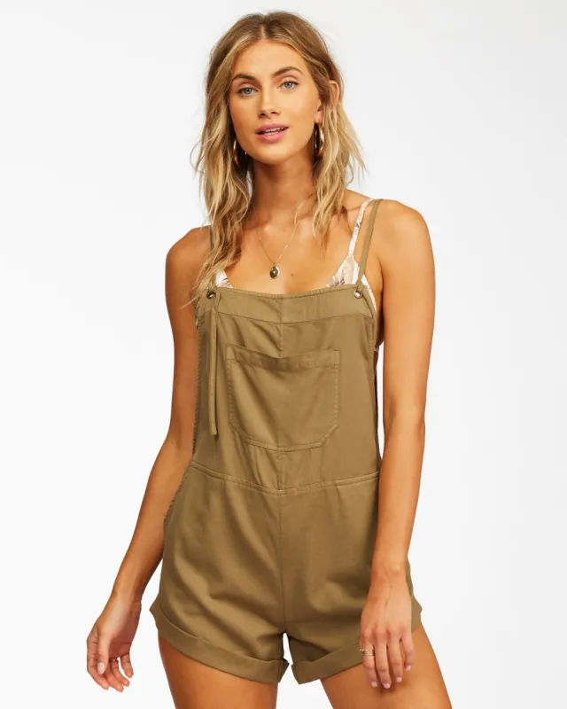 Wild Pursuit Romper - Sage sold by Billabong