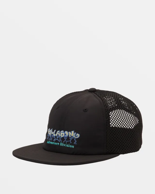 Adventure Division Trails Trucker Hat - Black sold by Billabong