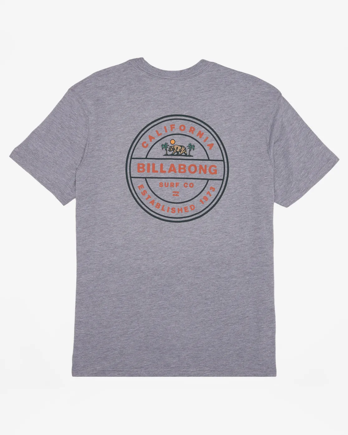 Rotor California T-Shirt - Grey Heather sold by Billabong product image thumbnail 5