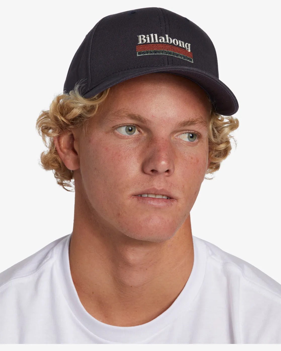 Walled Snapback Hat - Navy Blue sold by Billabong