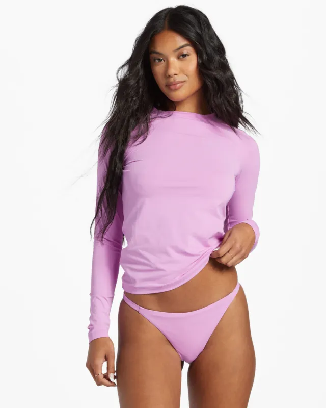 Sol Searcher Long Sleeve Surf Tee - Lush Lilac made by Billabong
