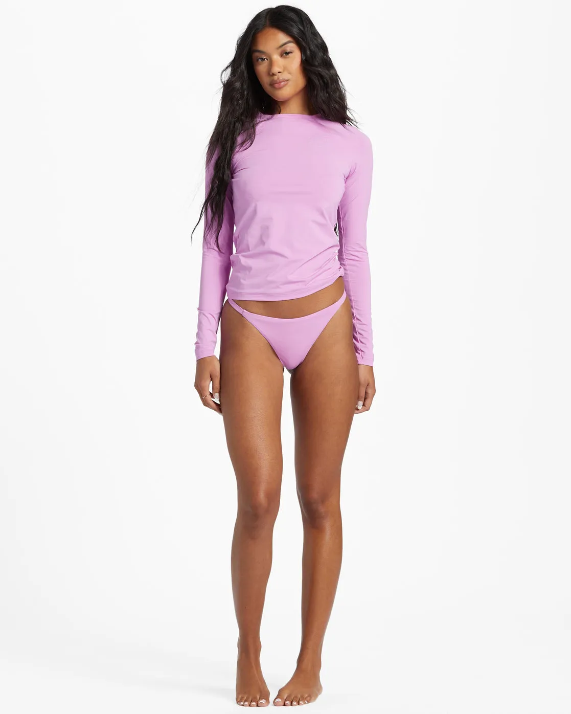 Sol Searcher Long Sleeve Surf Tee - Lush Lilac sold by Billabong product image thumbnail 2