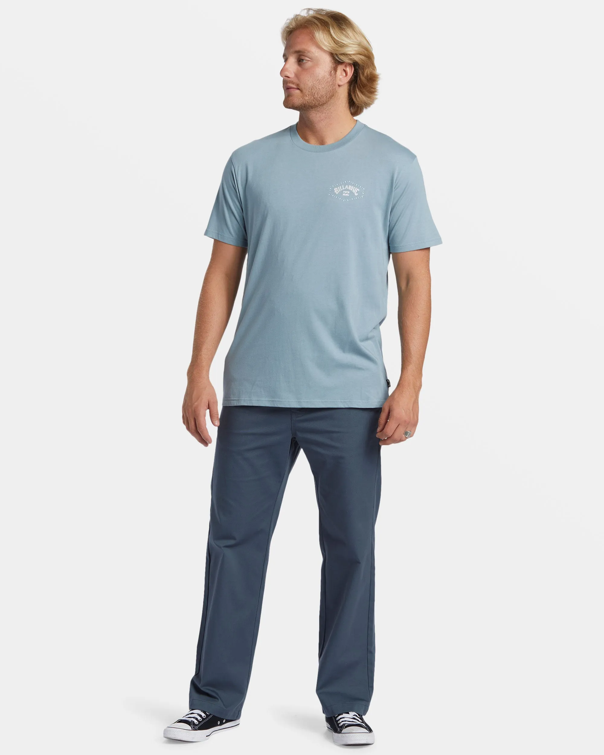 Exit Arch T-Shirt - Washed Blue sold by Billabong product image thumbnail 5