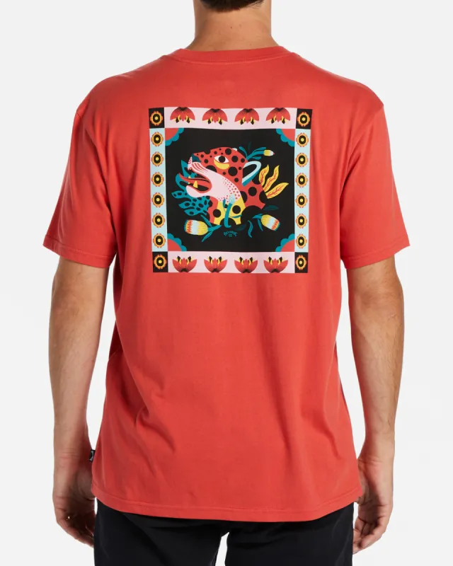 Jaguar T-Shirt - Coral made by Billabong