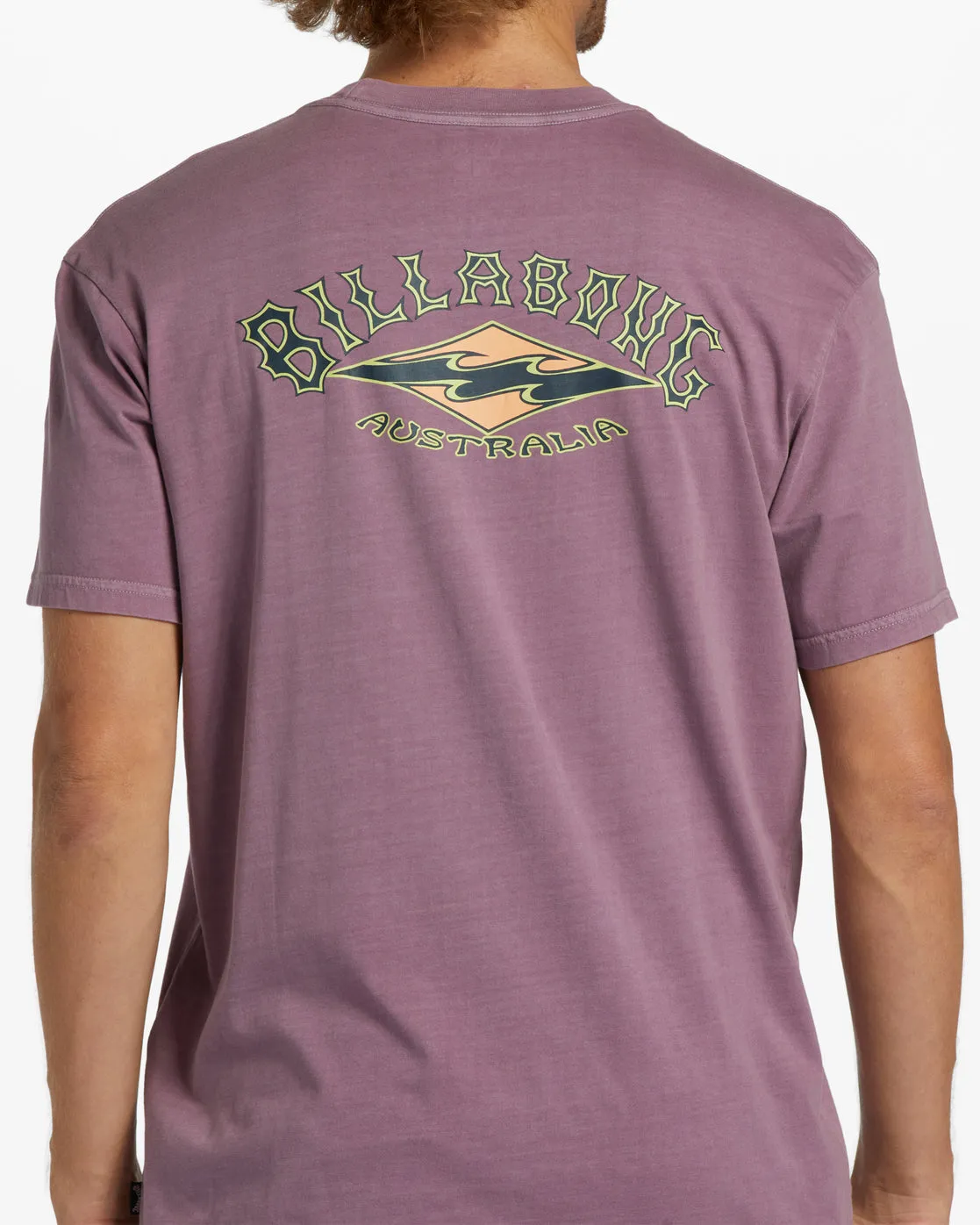 Arch OG Short Sleeve Wave Washed T-Shirt - Washed Wine sold by Billabong product image thumbnail 3