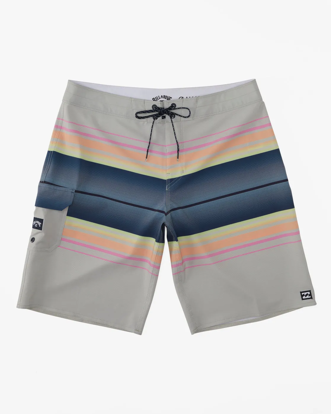 All Day Stripe Pro Performance 20" Boardshorts - Stone sold by Billabong