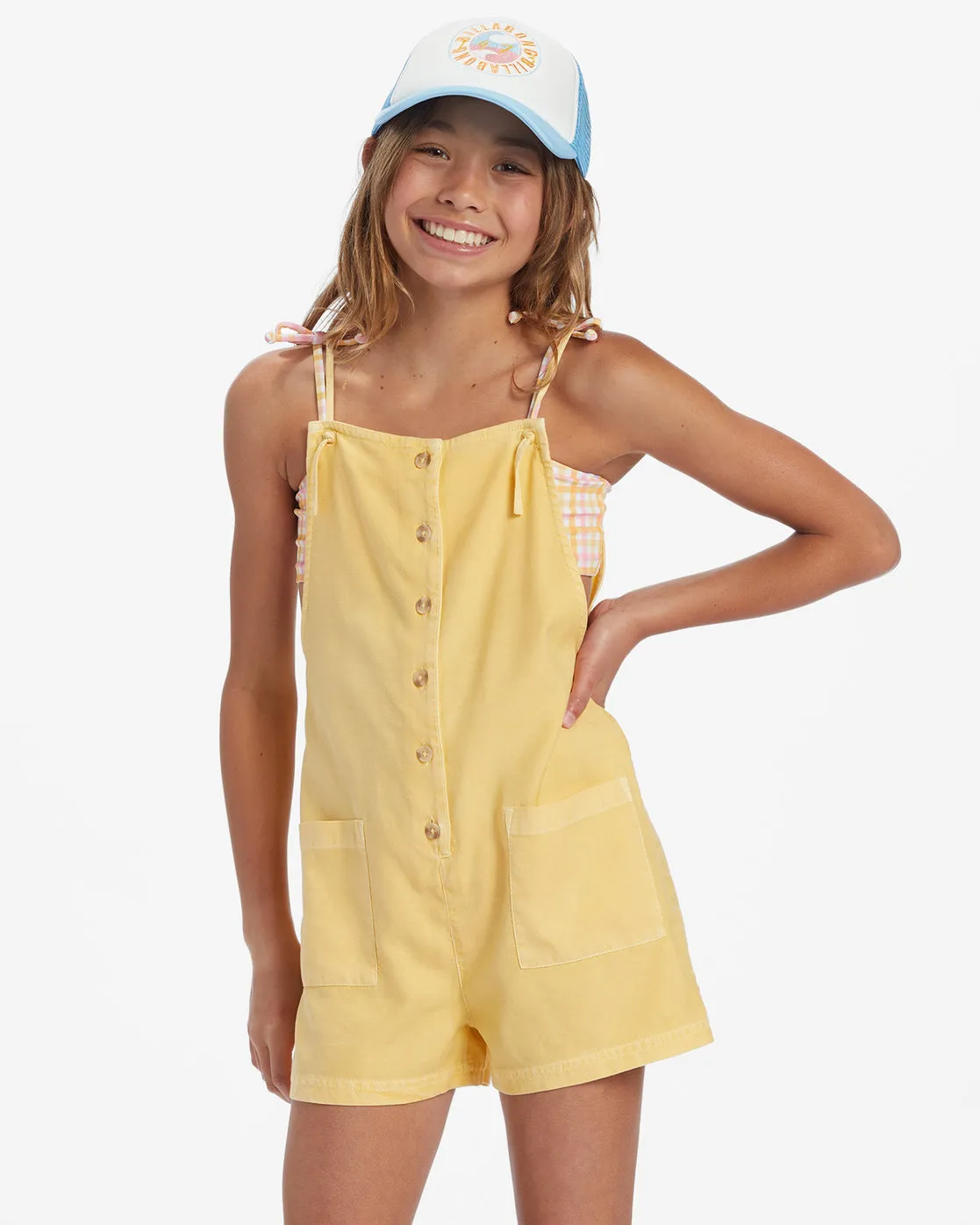 Wave Watch Jr Romper - Honeysuckle sold by Billabong