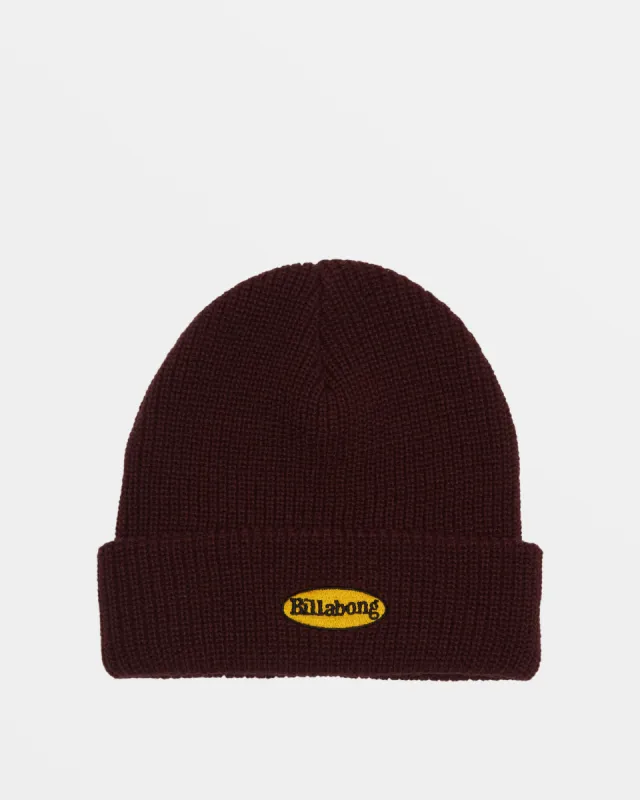 Mogul Cuff Beanie - Port made by Billabong