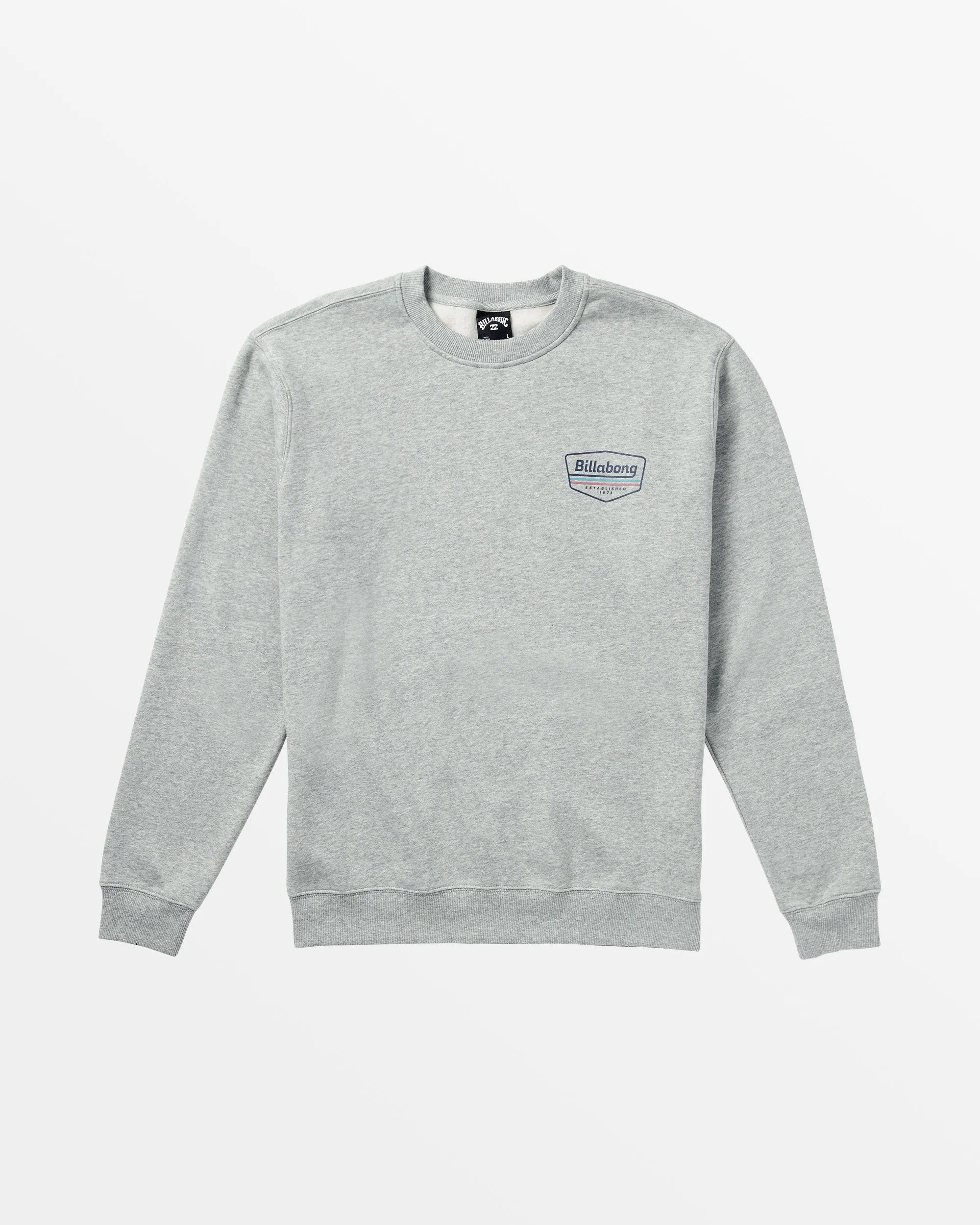 Shorebird Crew Sweatshirt - Grey Heather sold by Billabong product image thumbnail 2