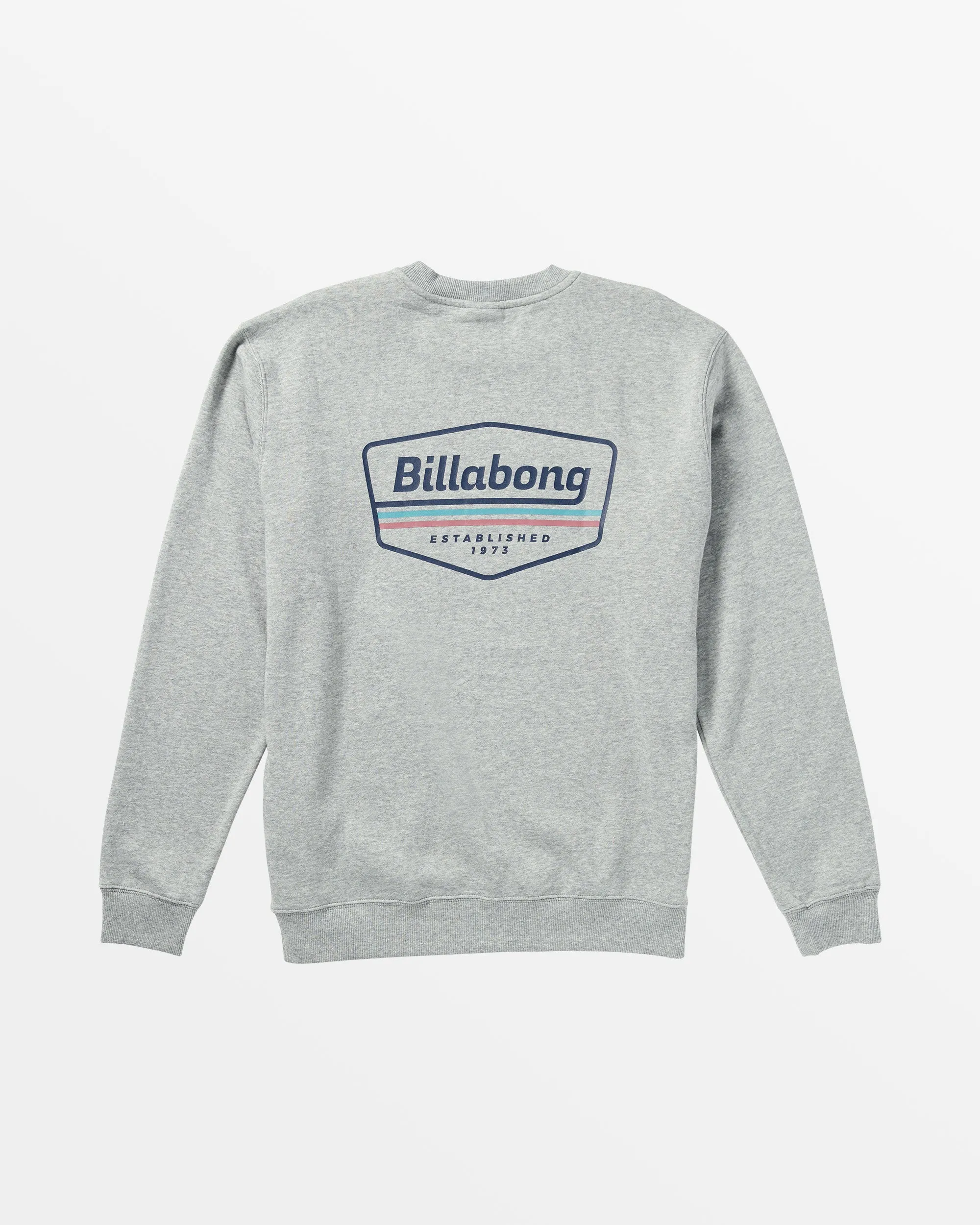 Shorebird Crew Sweatshirt - Grey Heather sold by Billabong
