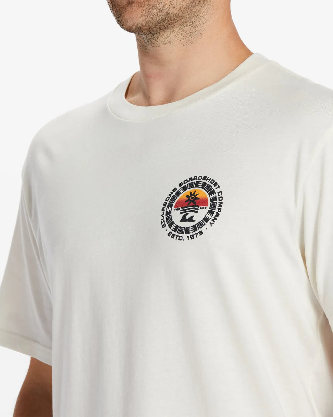 Transport T-Shirt - Off White sold by Billabong product image thumbnail 3