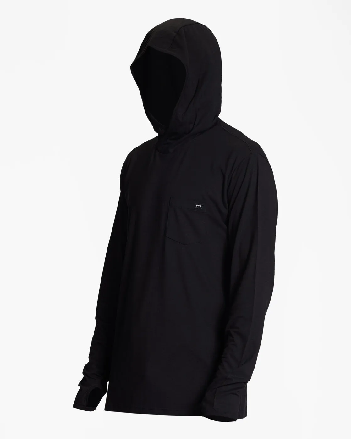 Eclipse Hooded Long Sleeve Surf T-Shirt - Black sold by Billabong product image thumbnail 2
