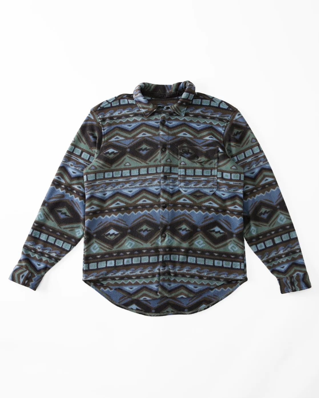A/Div Furnace Long Sleeve Flannel Shirt - Raven sold by Billabong product image thumbnail 5