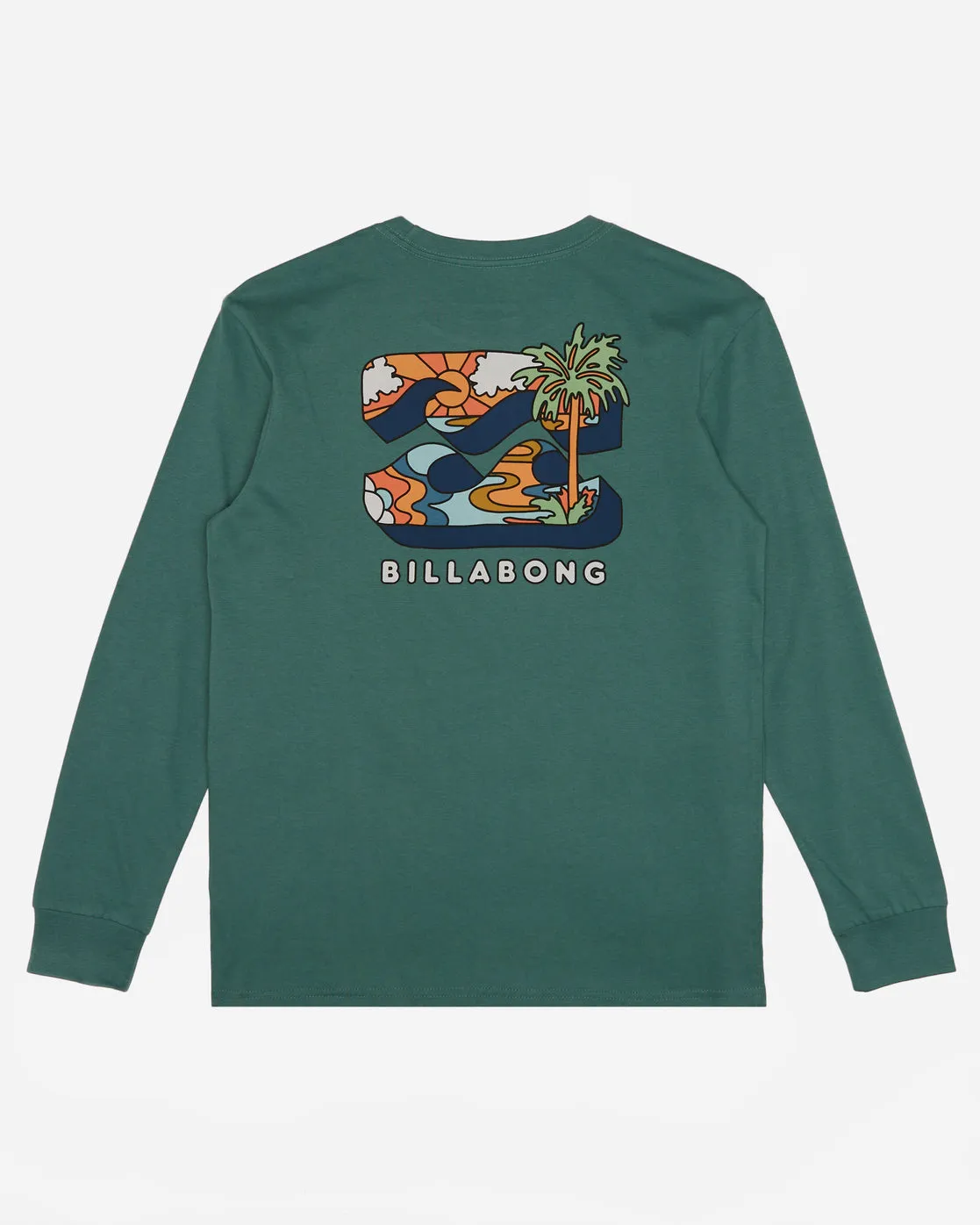 Boys Bbtv Long Sleeve T-Shirt - Billiard sold by Billabong
