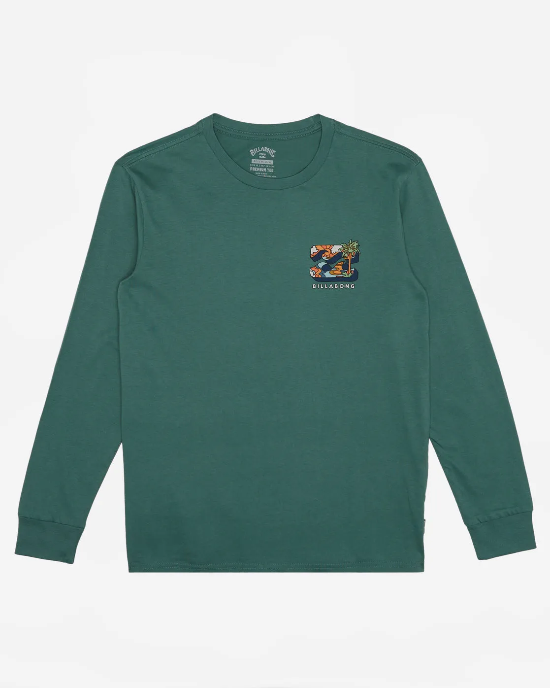 Boys Bbtv Long Sleeve T-Shirt - Billiard sold by Billabong product image thumbnail 2