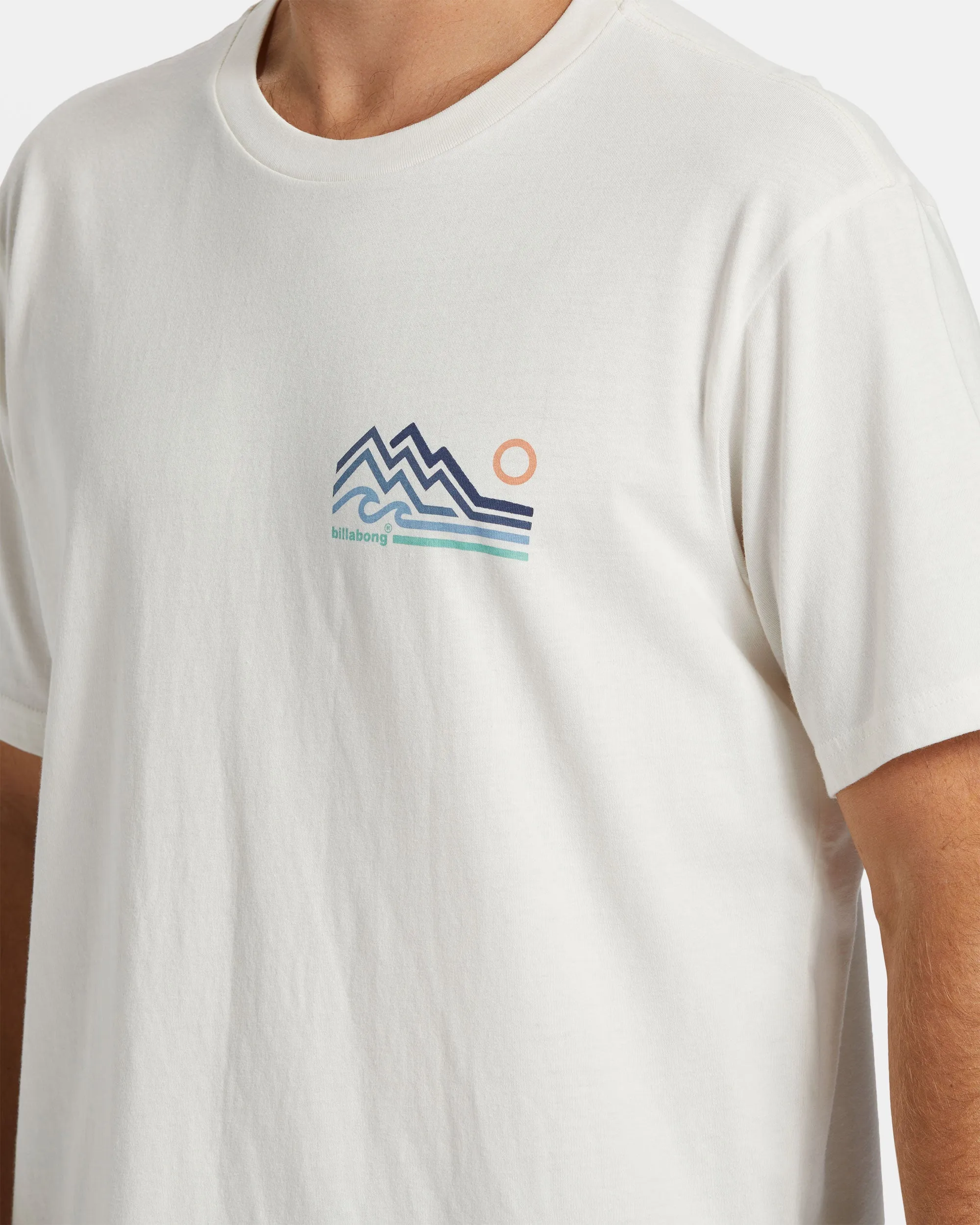 Range T-Shirt - Off White sold by Billabong product image thumbnail 4