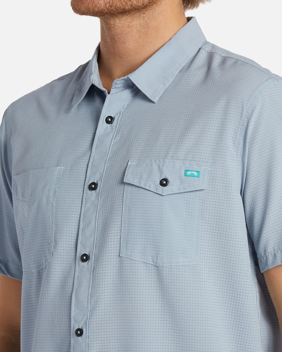 A/Div Surftrek Perf Short Sleeve Shirt - Mist sold by Billabong product image thumbnail 4