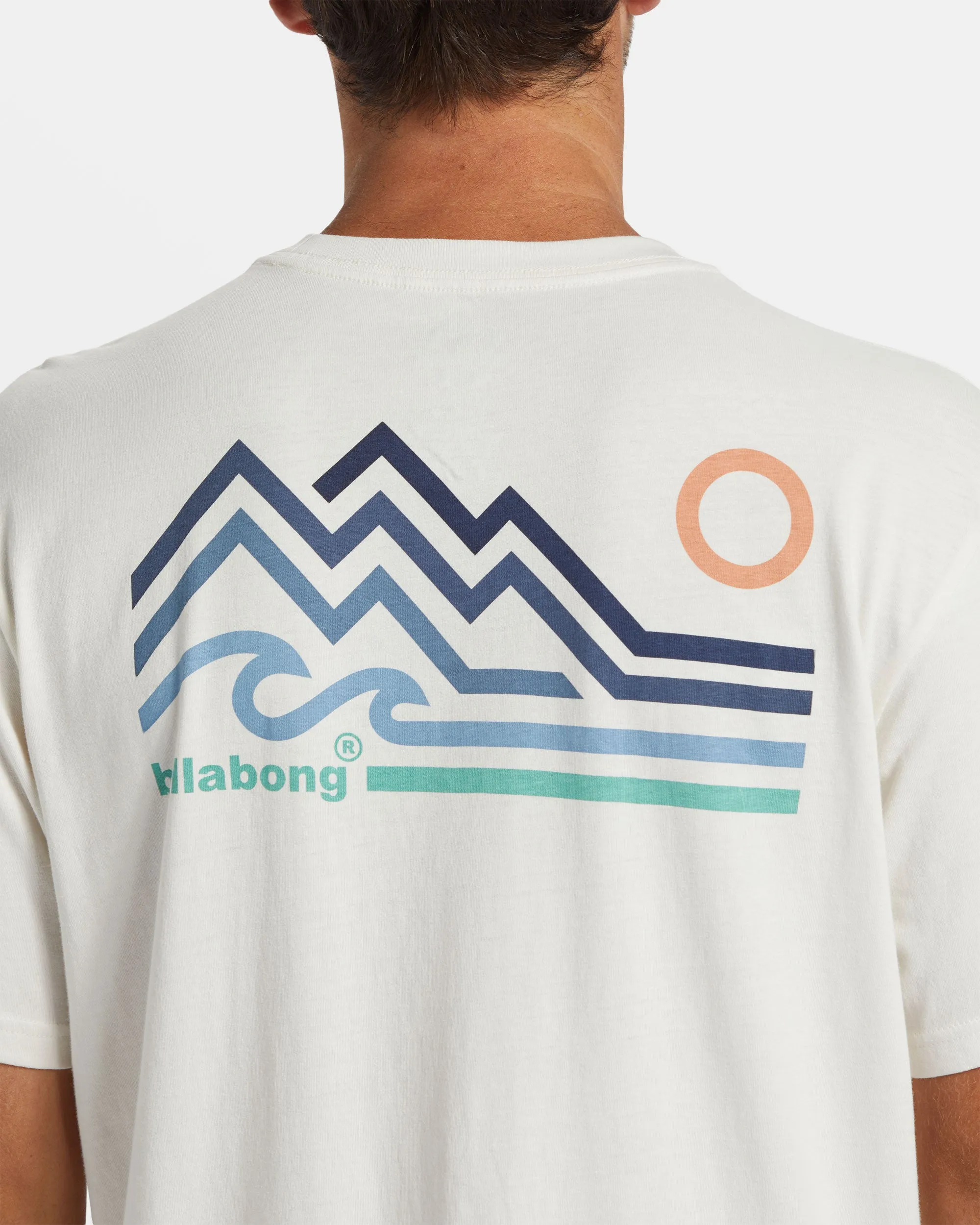 Range T-Shirt - Off White sold by Billabong product image thumbnail 3