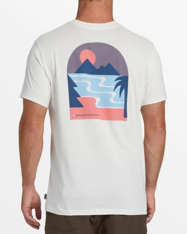 A/Div Sun Up T-Shirt - Off White sold by Billabong