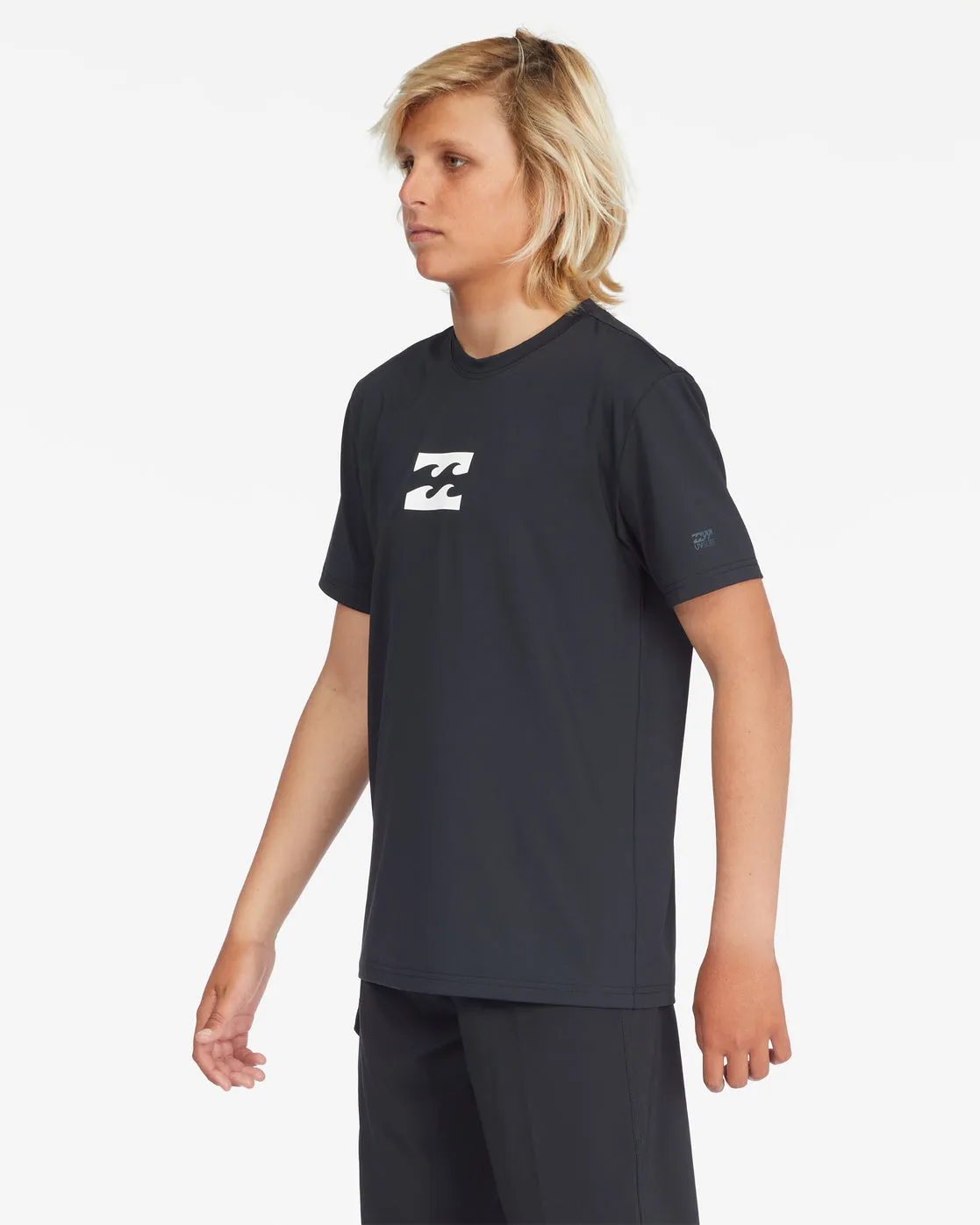 Boys All Day Wave Loose Fit Short Sleeve Surf T-Shirt - Black sold by Billabong