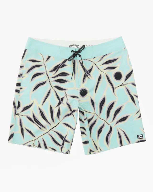 Sundays Pro Performance 19" Boardshorts - Dusty Jade sold by Billabong