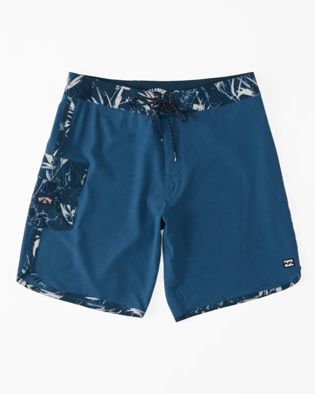 Boys 73 Pro Performance 16" Boardshorts - Navy sold by Billabong