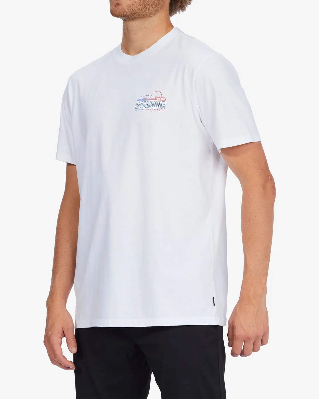 Lounge Short Sleeve T-Shirt - White sold by Billabong product image thumbnail 4