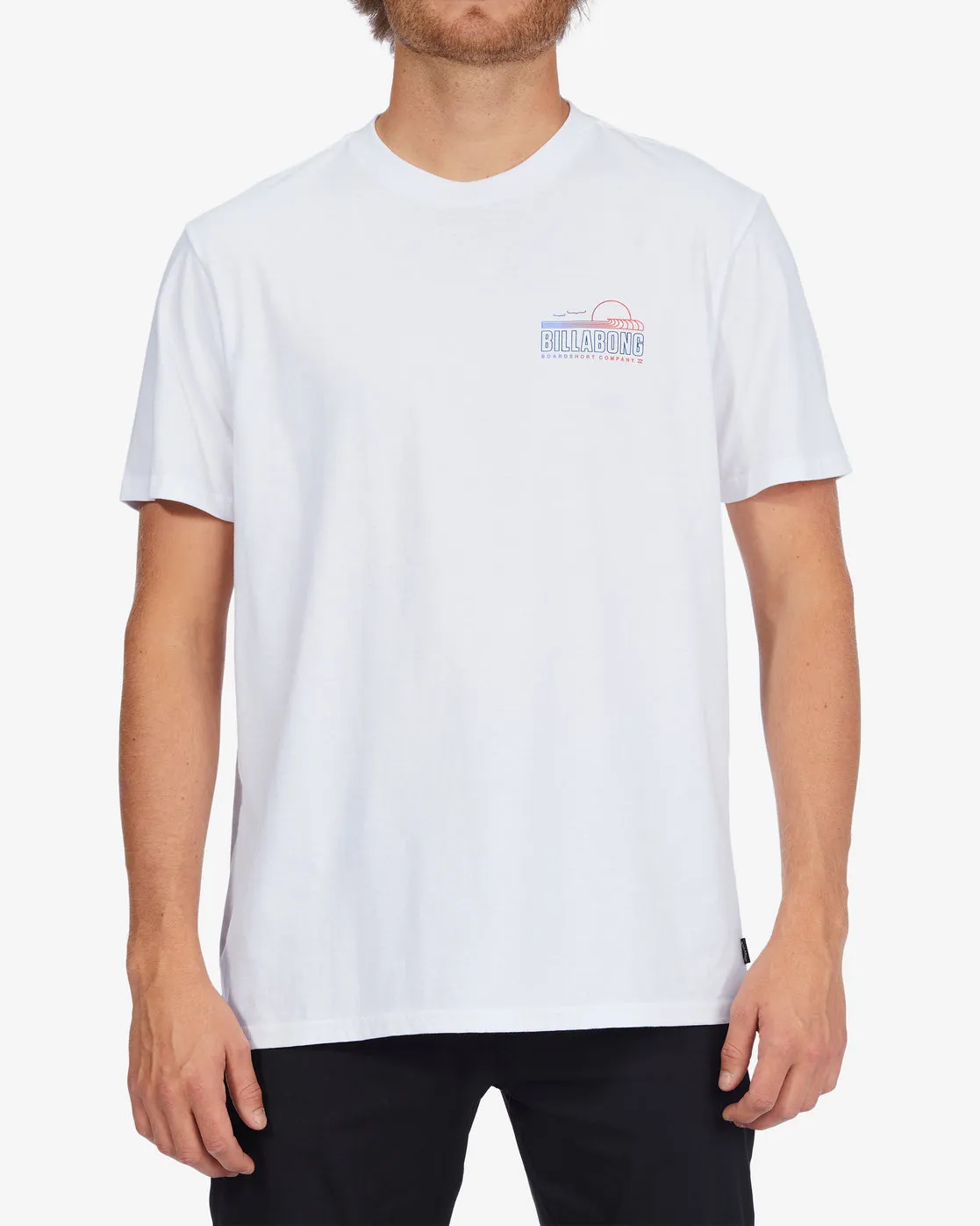 Lounge Short Sleeve T-Shirt - White sold by Billabong product image thumbnail 2