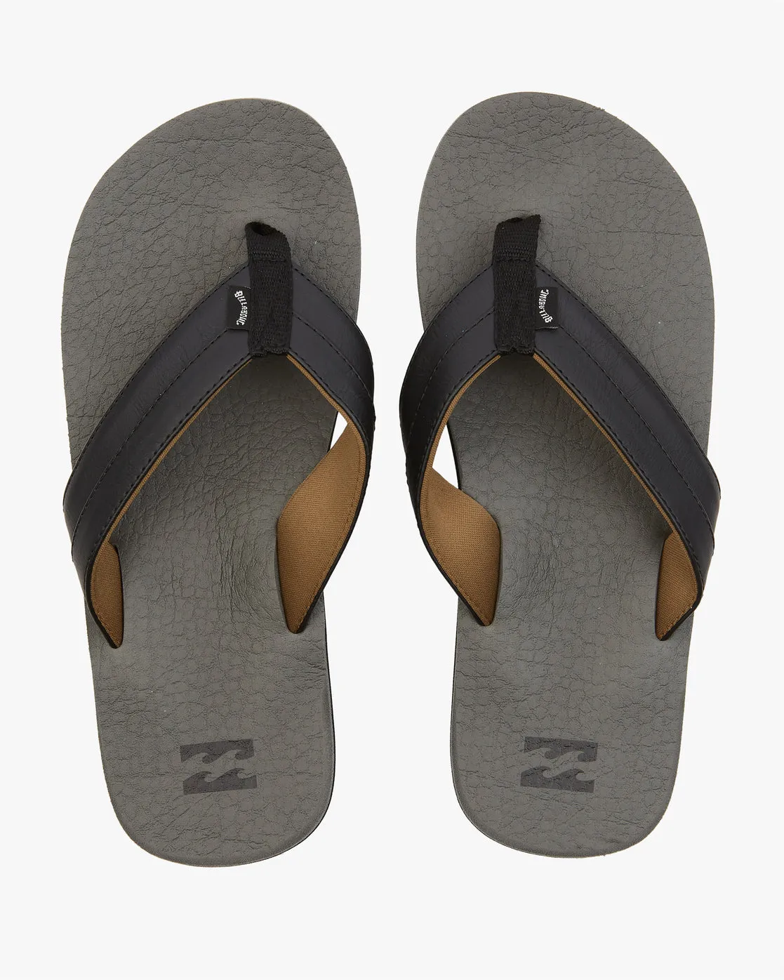 All Day Impact Cush Sandals - Charcoal sold by Billabong