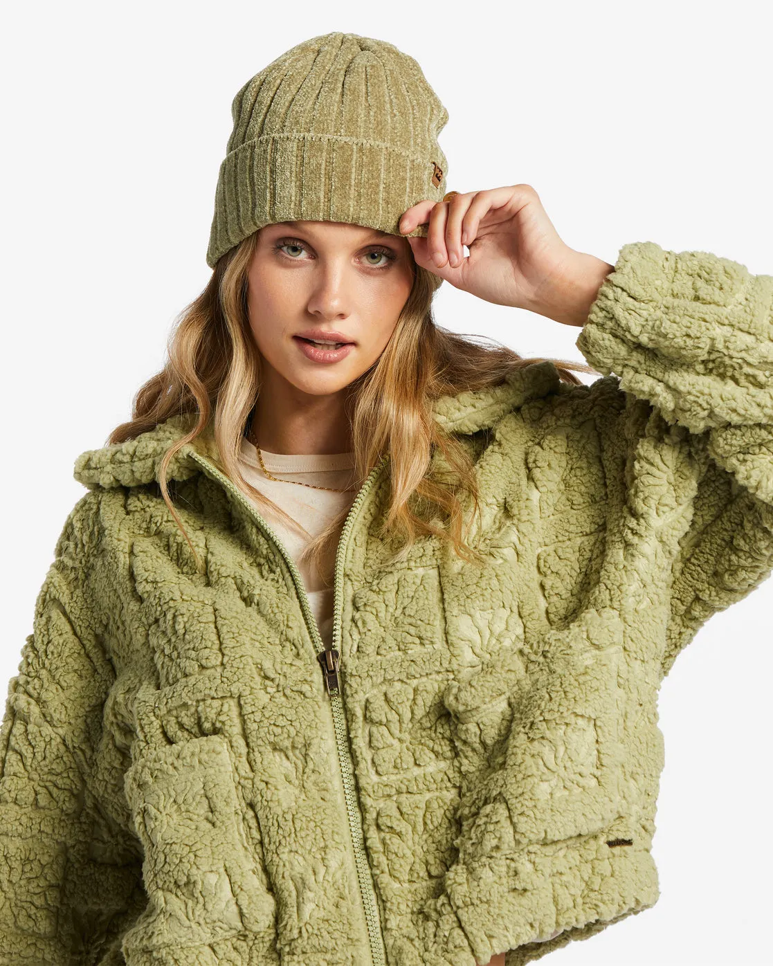Warm Up Knit Beanie - Kiwi sold by Billabong product image thumbnail 3