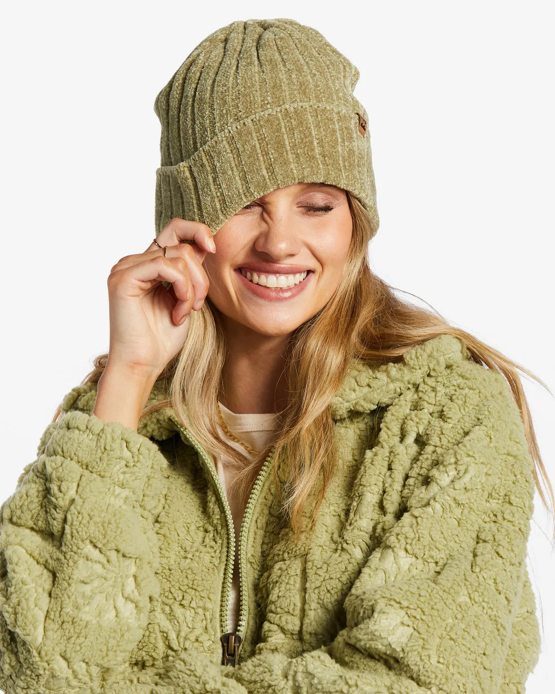 Warm Up Knit Beanie - Kiwi sold by Billabong product image thumbnail 2