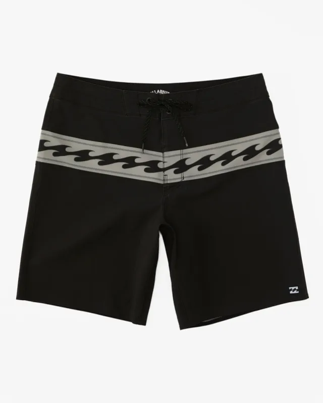 Momentum Pro Performance 19" Boardshorts - Washed Black sold by Billabong
