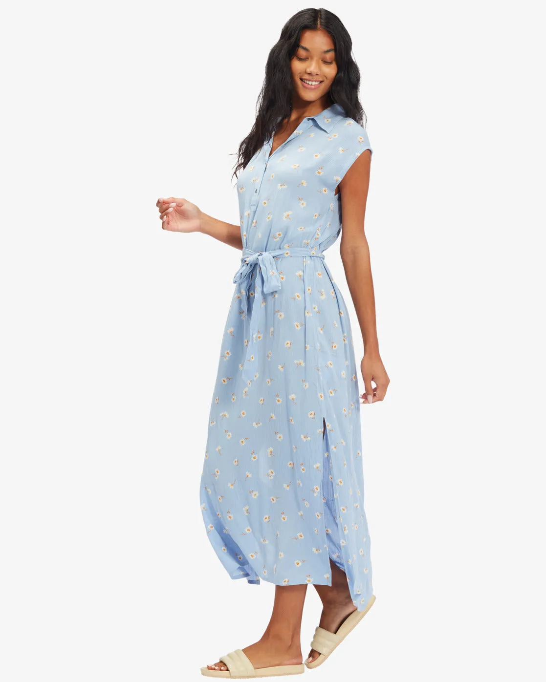 Lovely Ways Woven Dress - Sweet Blue sold by Billabong product image thumbnail 2