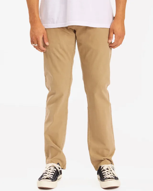 73 Chino Pants - Gravel sold by Billabong